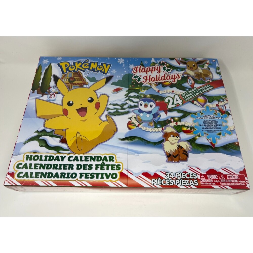 Pokemon Holiday Advent Calendar Christmas Xmas  Limited Edition